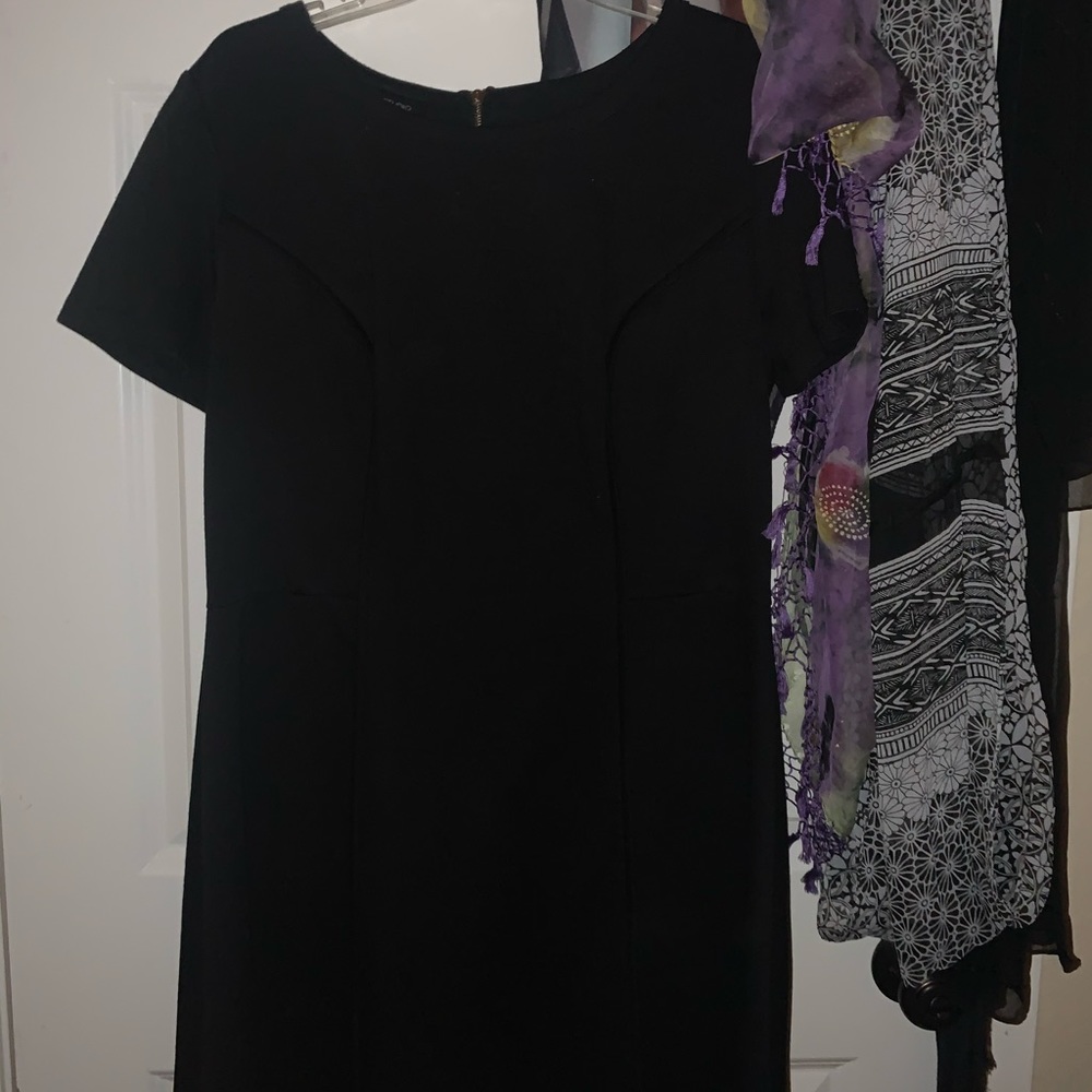 Black evening dress